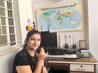 indian Ham radio operator